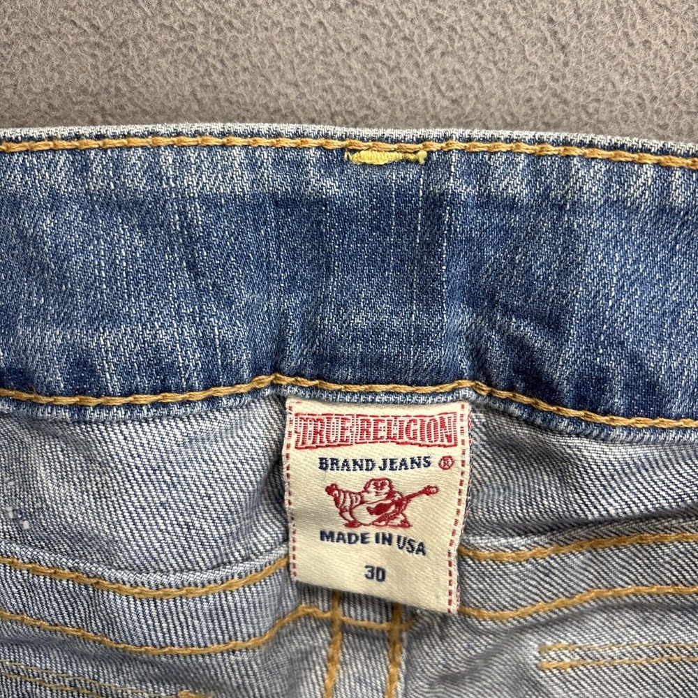 Vintage True Religion 'Joey' Miss Groovy Hippie Flare Jeans Women Size 30 USA - Picture 10 of 14